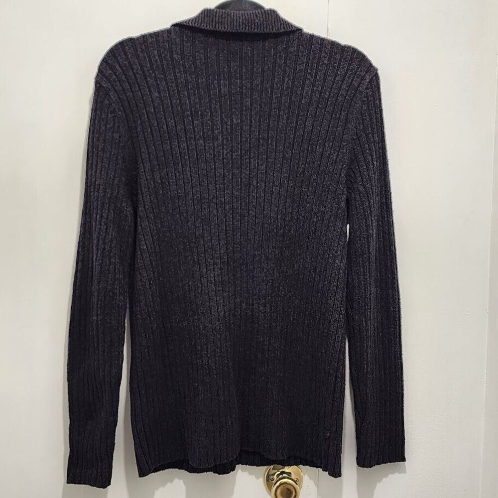 Ralph Lauren Women’s Silk Blend Leather Tie Neck Pullover Sweater Large - Picture 9 of 10